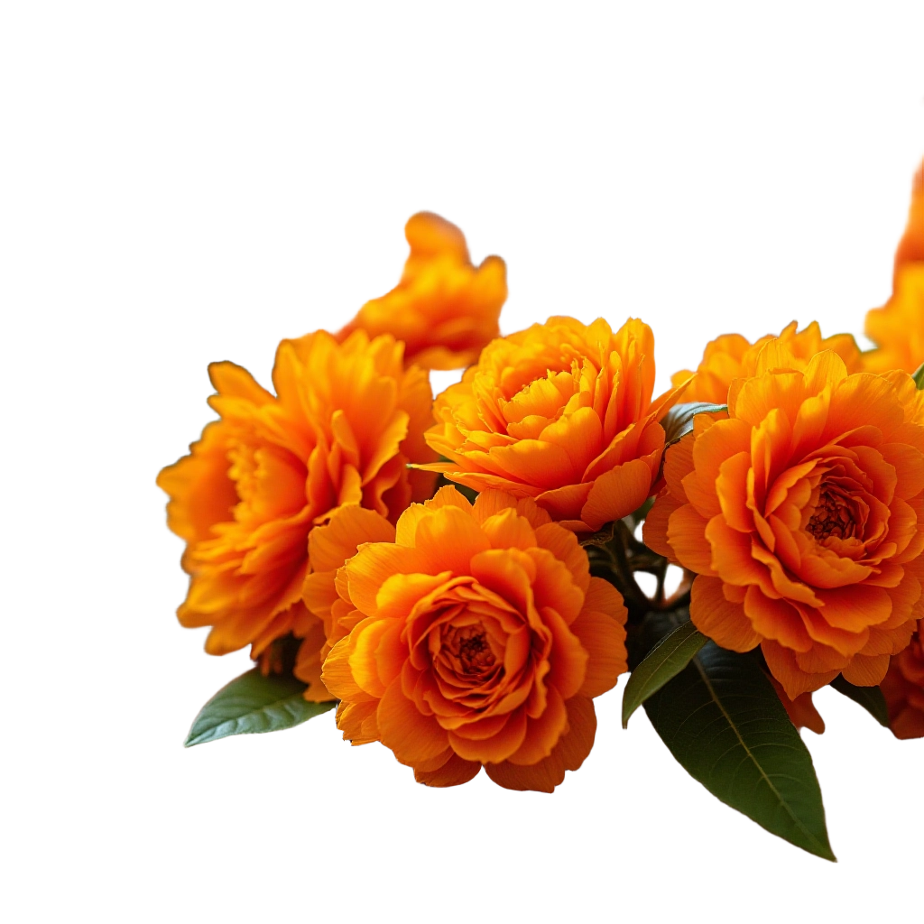 Vibrant Orange Roses